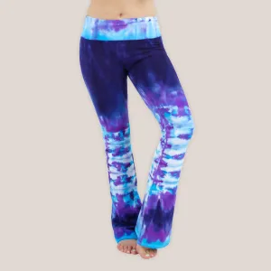 Tahitian Waters Tie Dye Yoga Pants