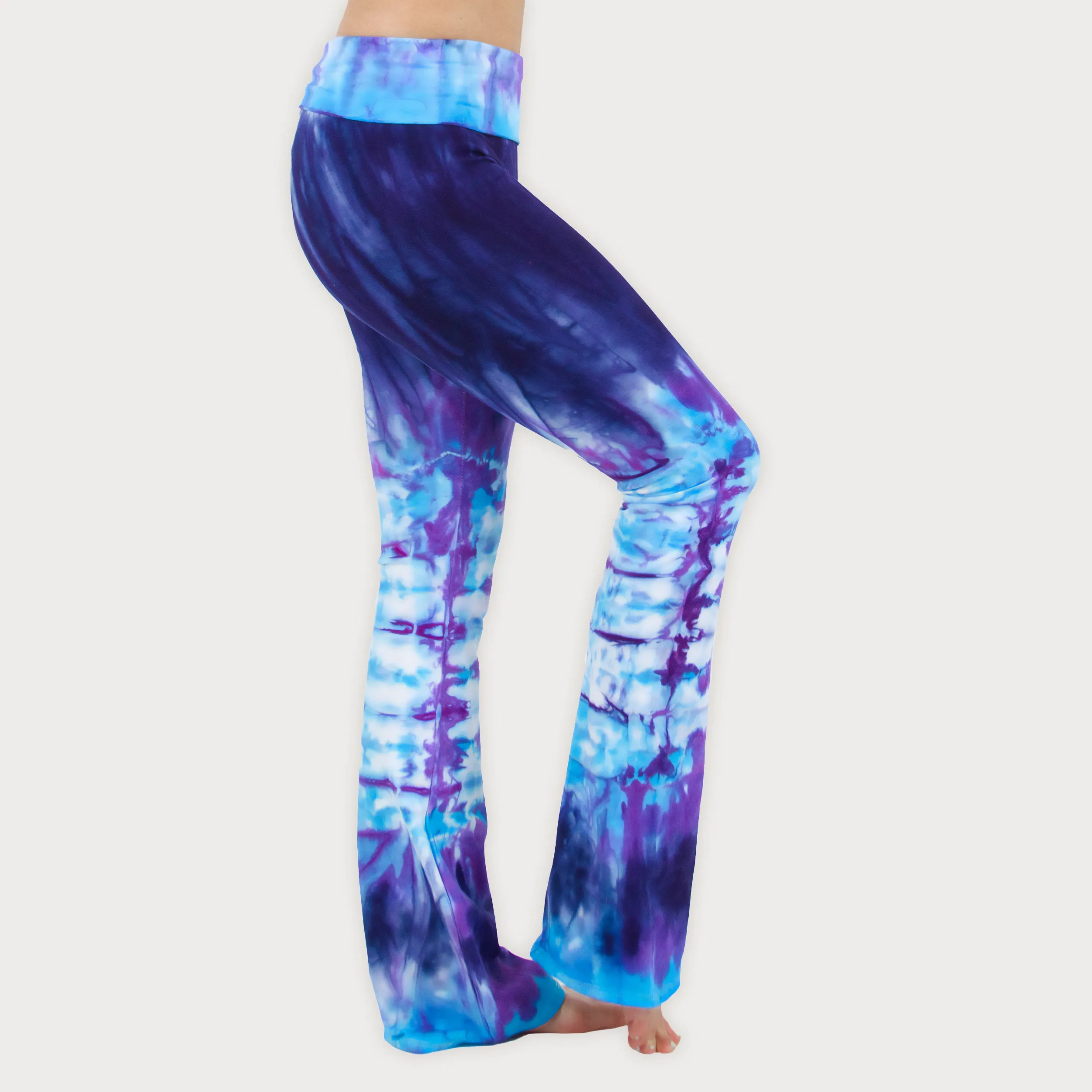 Tahitian Waters Tie Dye Yoga Pants
