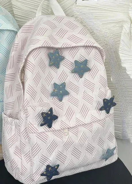 TAVIMART  -  Japanese Kawaii Sweet Satr Schoolbags All Match Y2k Aesthetic Women Bags Preppy Casual School Backpacks Students Harajuku Bag