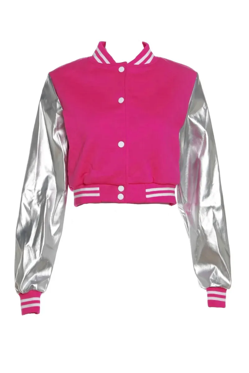 THAT GIRL VARSITY (BLACK) | JACKET (S-XL)