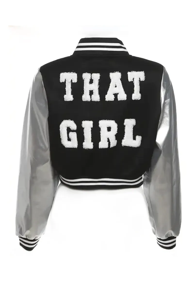 THAT GIRL VARSITY (PINK) | JACKET (S-XL)