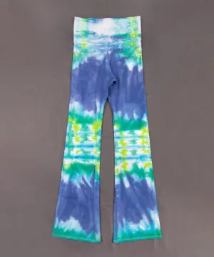 Tropical Island Tie Dye Yoga Pants