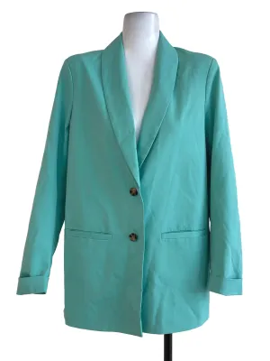 Turqoise Formal Loose Blazer