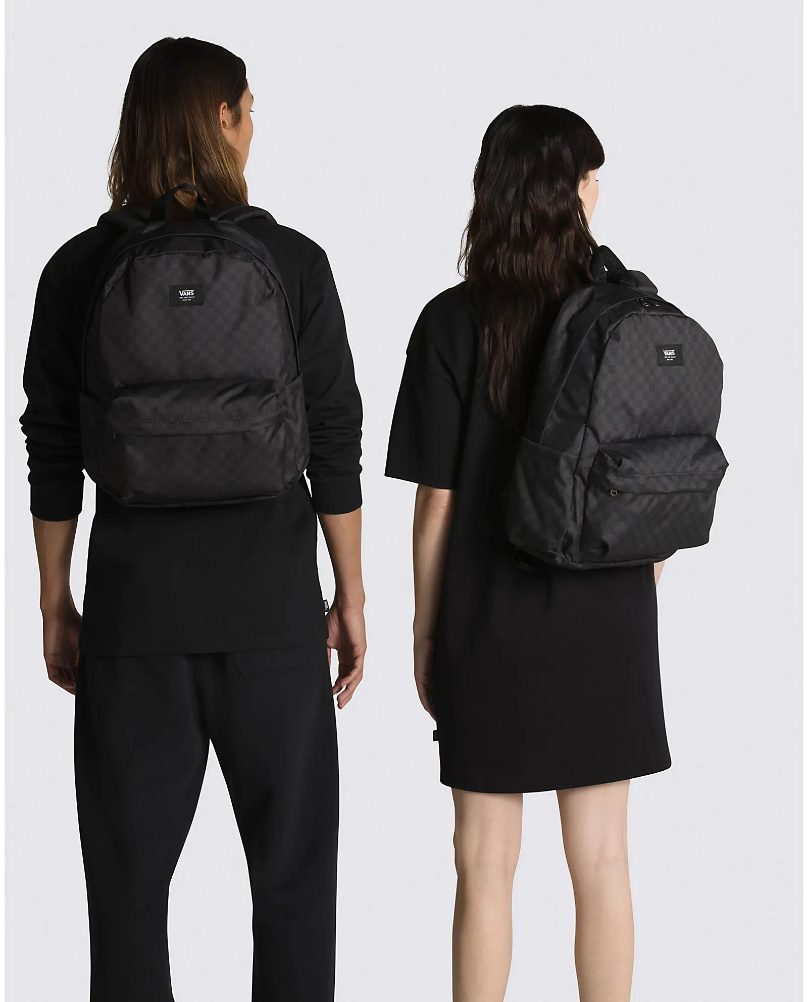 Vans Old Skool H2O Checkerboard Charcoal/Black Backpack