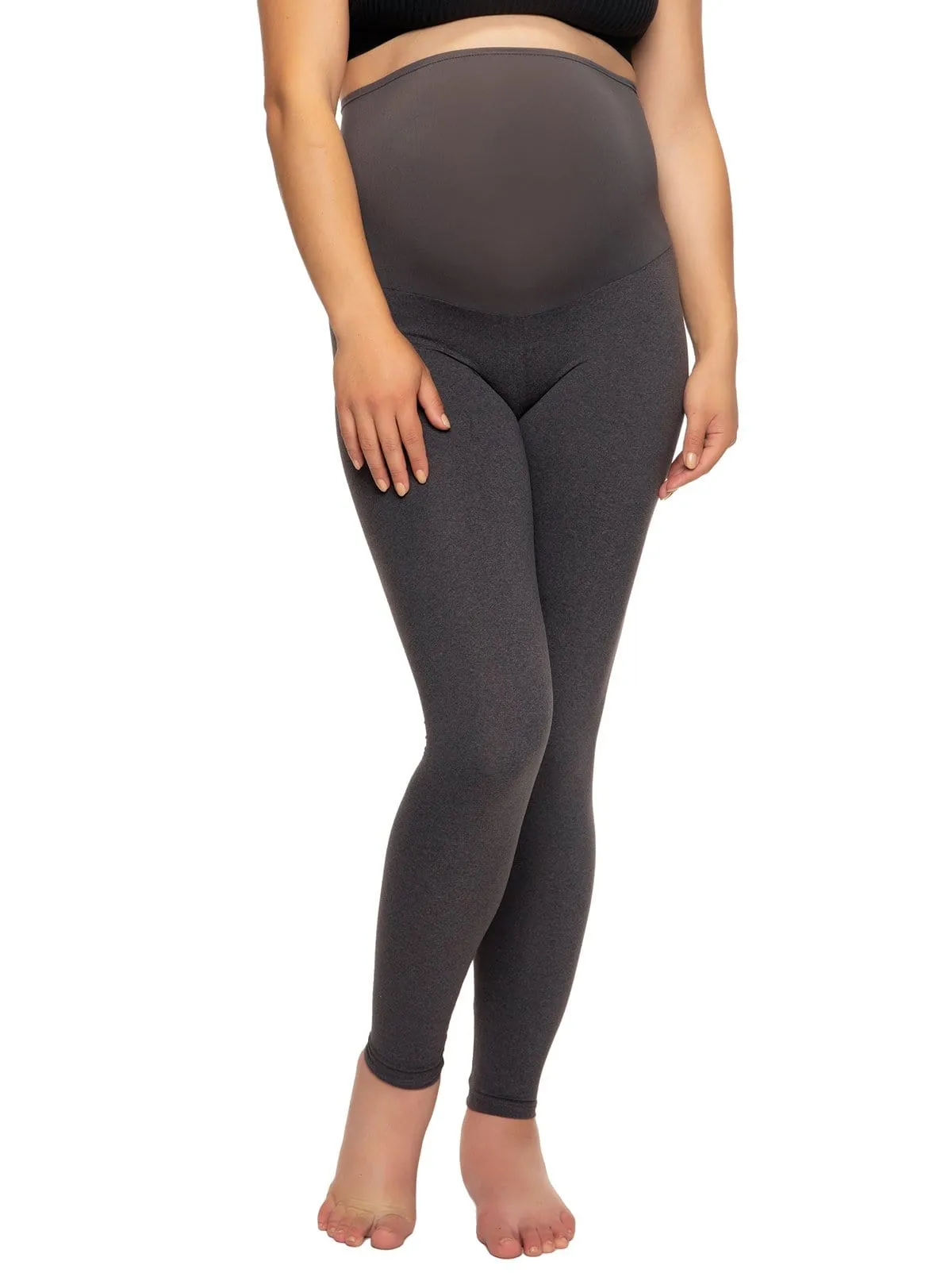 Velvety Soft Maternity Leggings 2-Pack