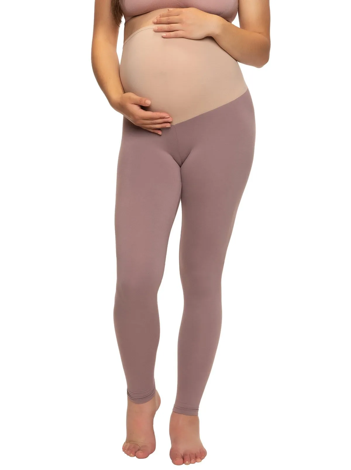 Velvety Soft Maternity Leggings 2-Pack