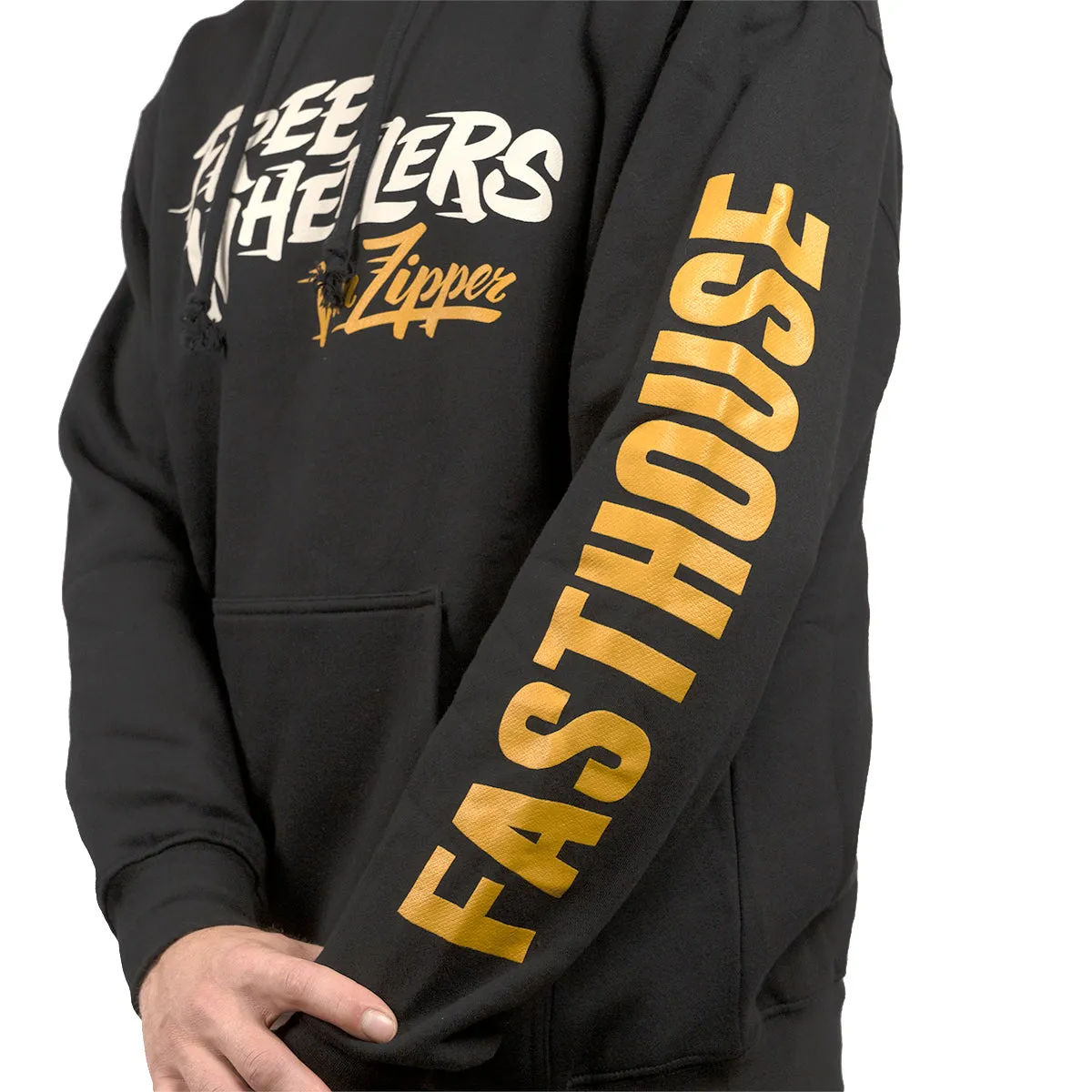 VonZipper Free Wheelers Hooded Pullover - Black