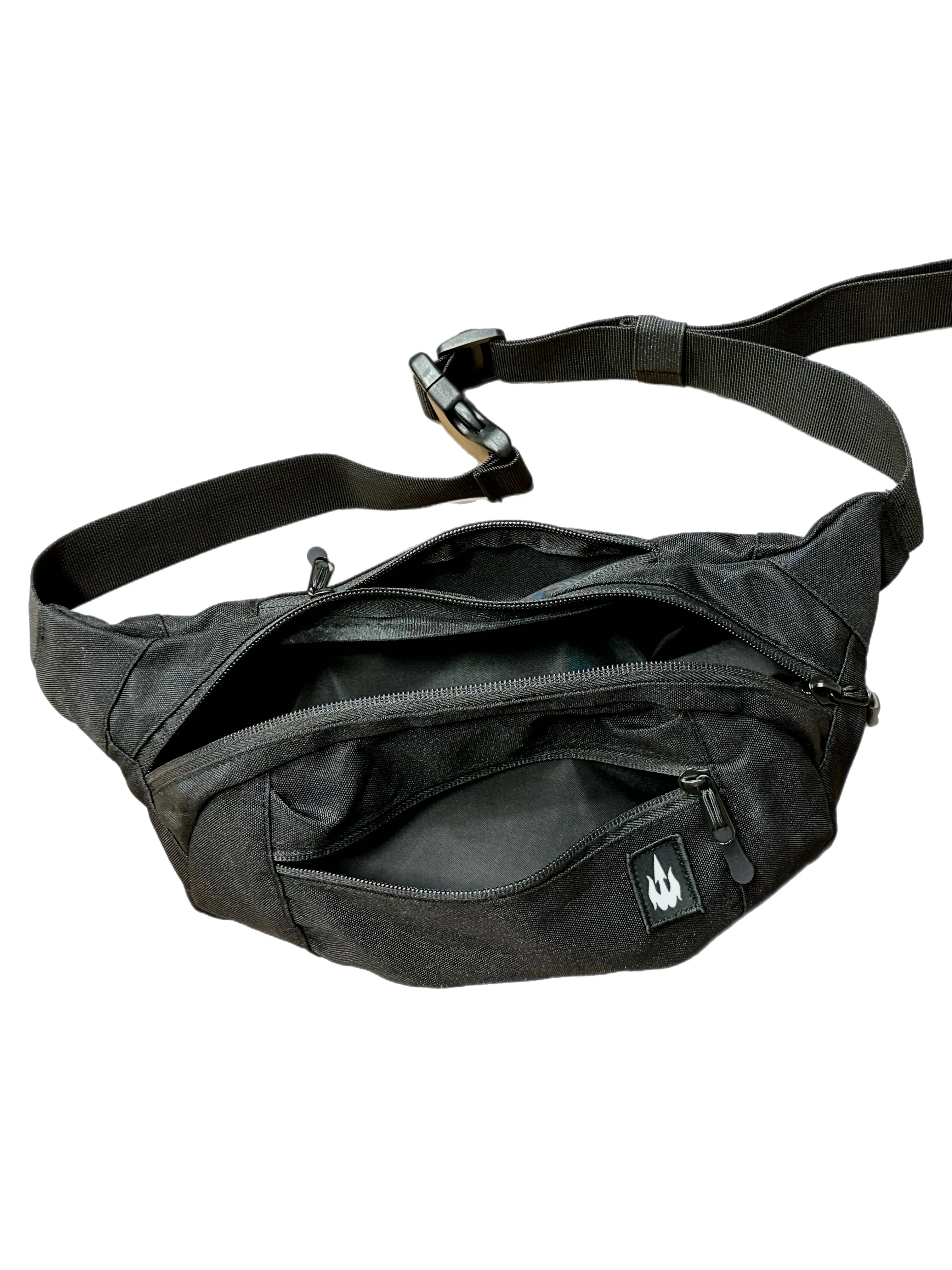 WBZ Trident Patch Black Hip Pack