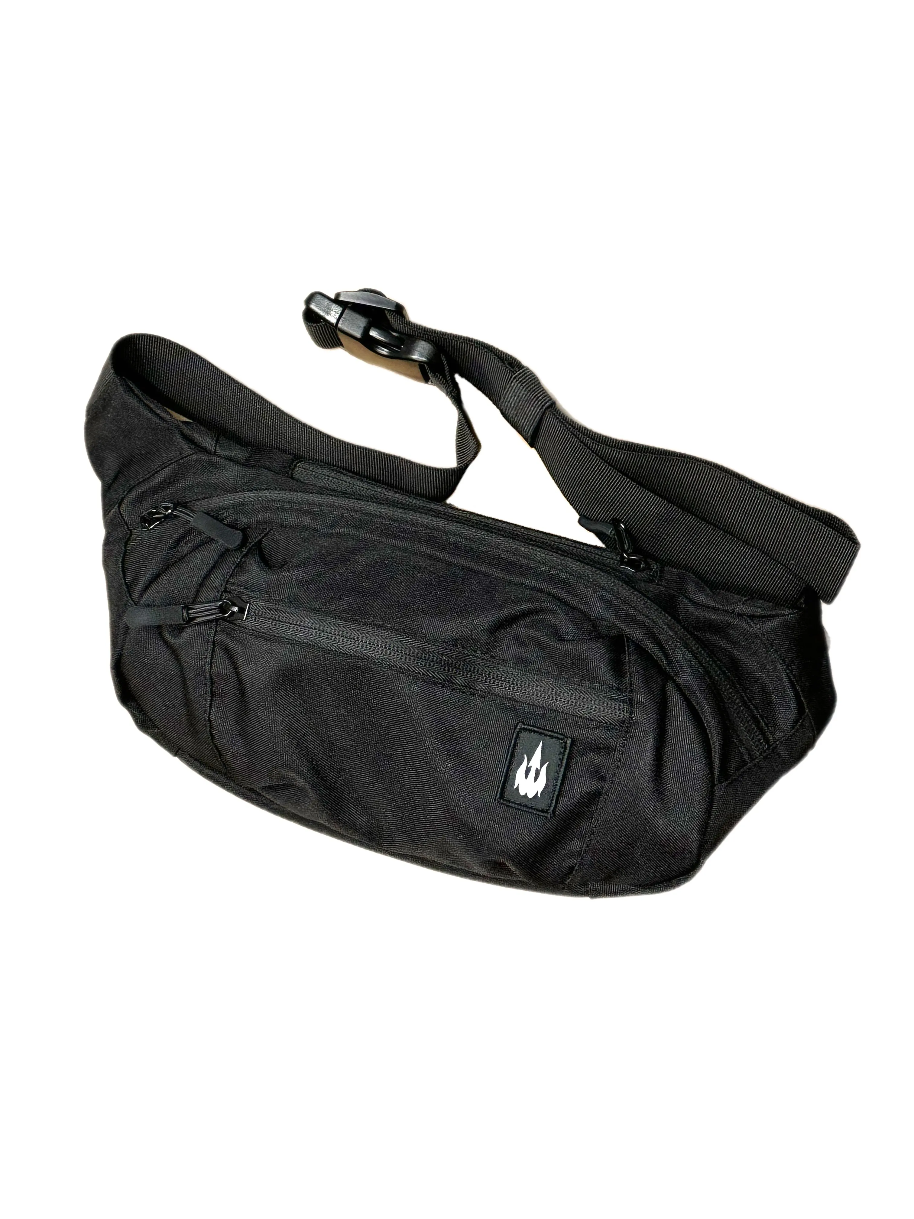 WBZ Trident Patch Black Hip Pack