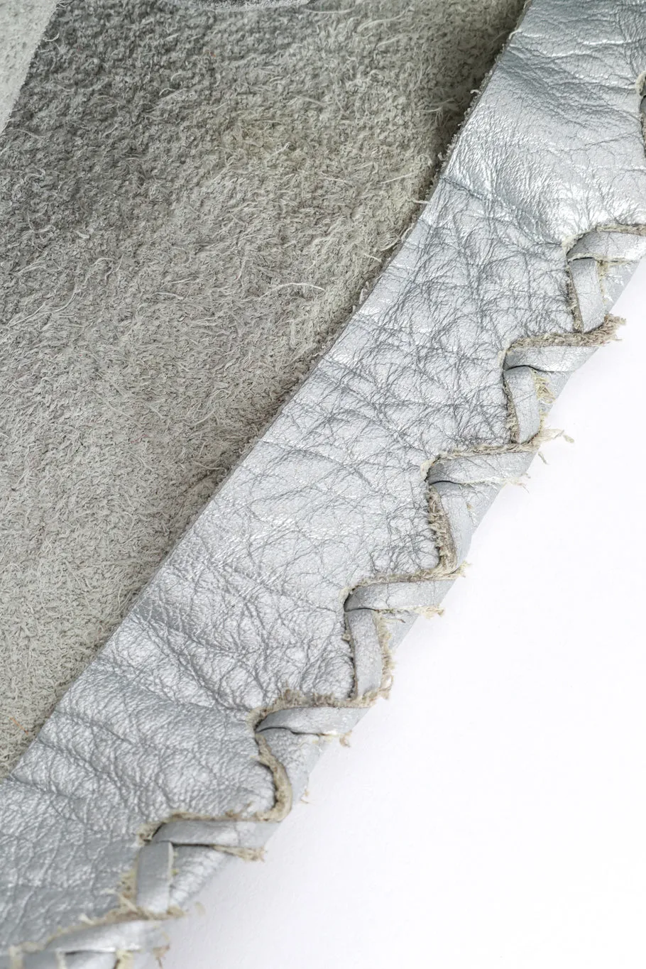 Whip Stitch Leather Pants