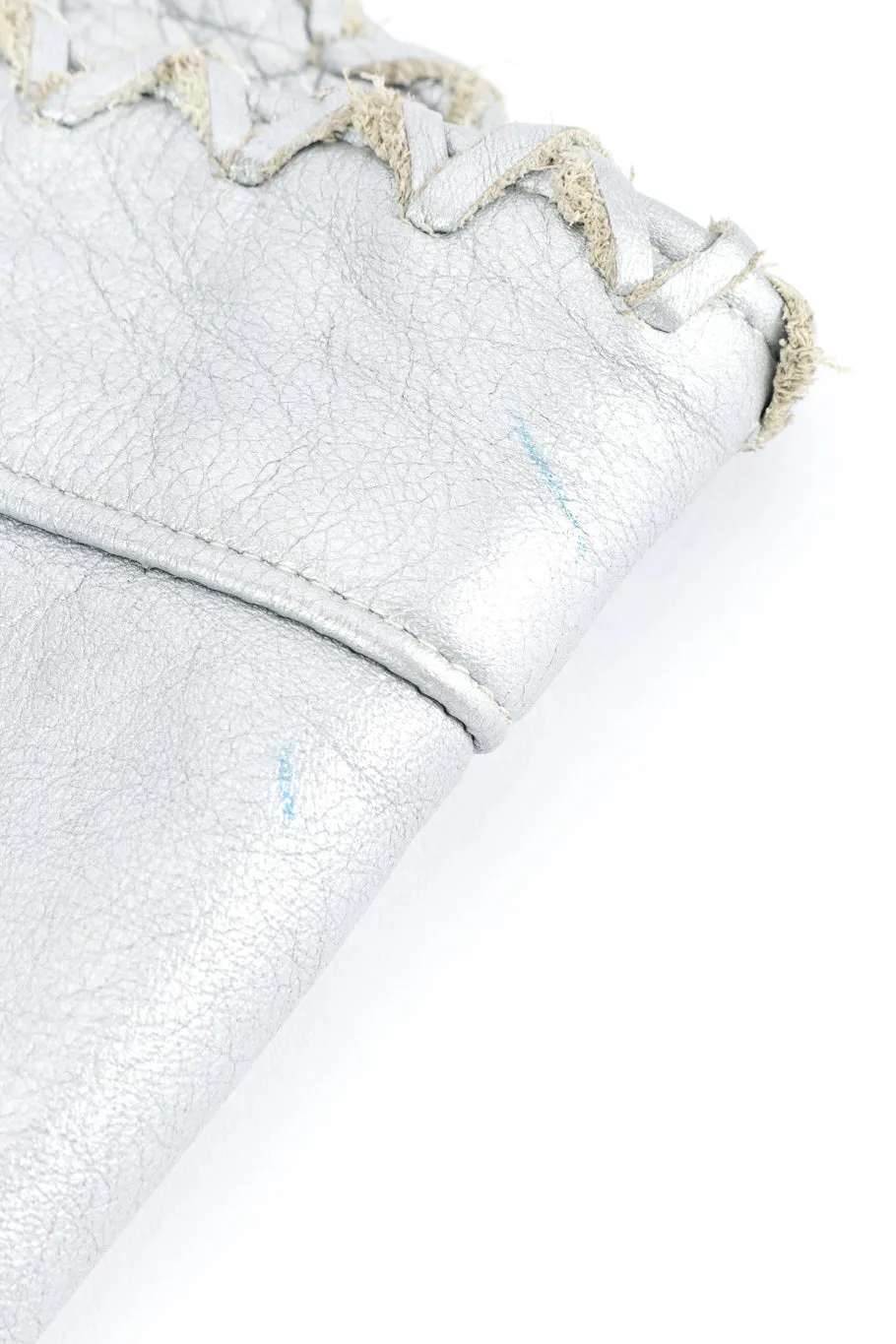 Whip Stitch Leather Pants