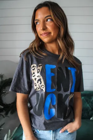 Wild In Kentucky Graphic Tee • Heather Charcoal - FINAL SALE