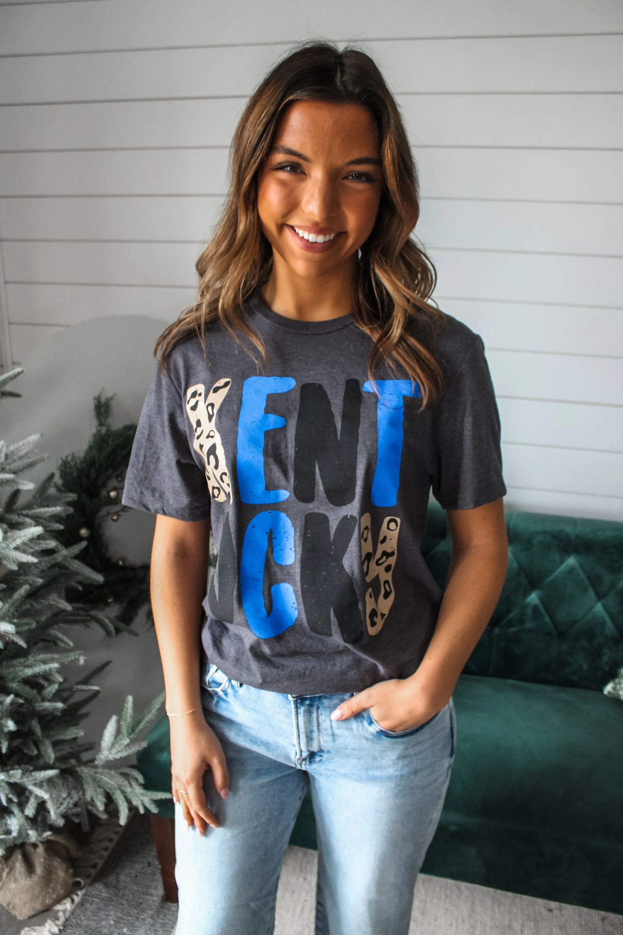 Wild In Kentucky Graphic Tee • Heather Charcoal - FINAL SALE
