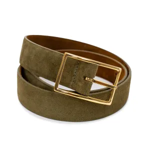 Women's 1 1/4” Suede Calf Belt