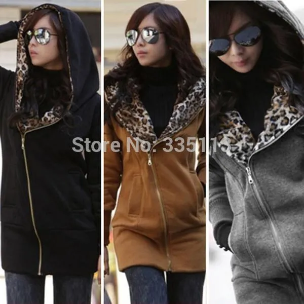 Women's Zip Up Hooded Sweatshirt