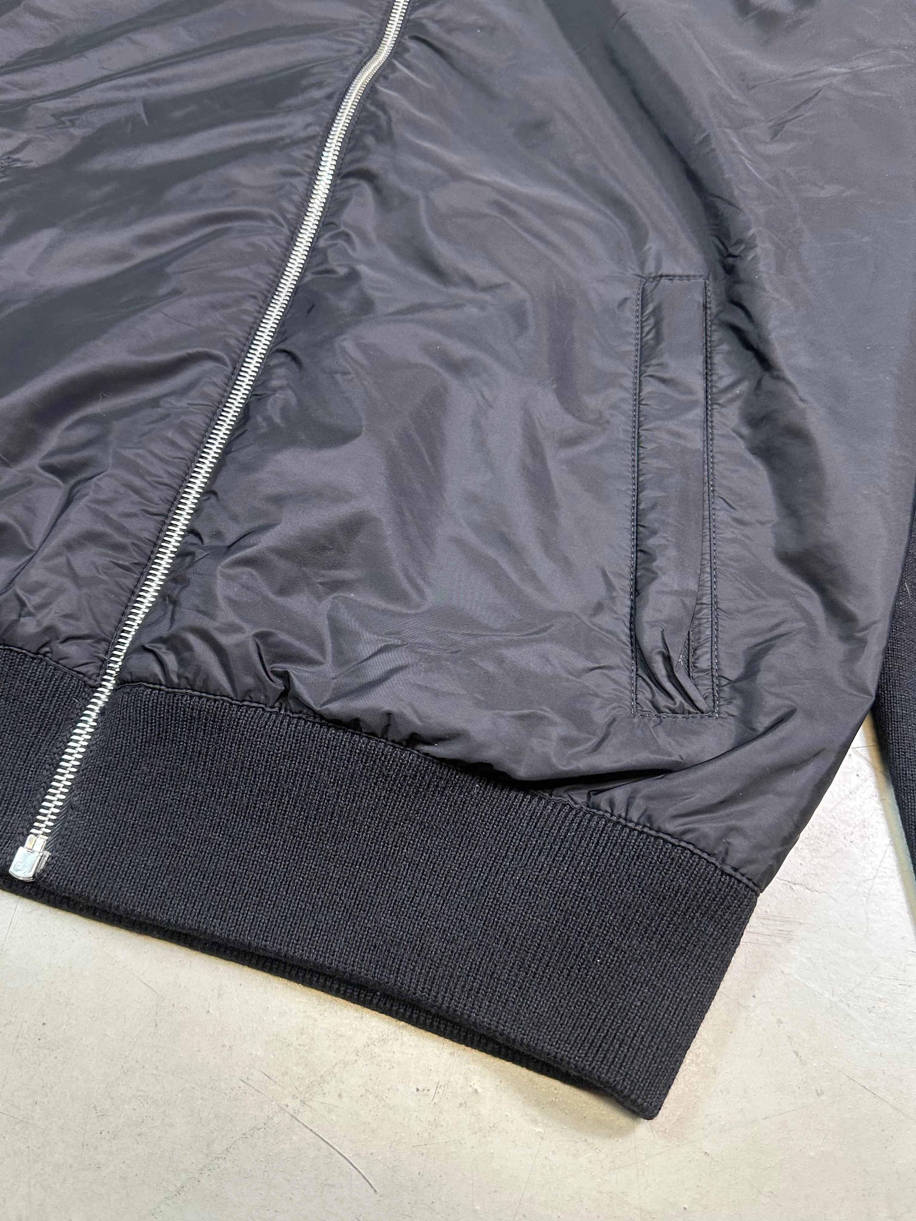 Wool Bomber Jacket