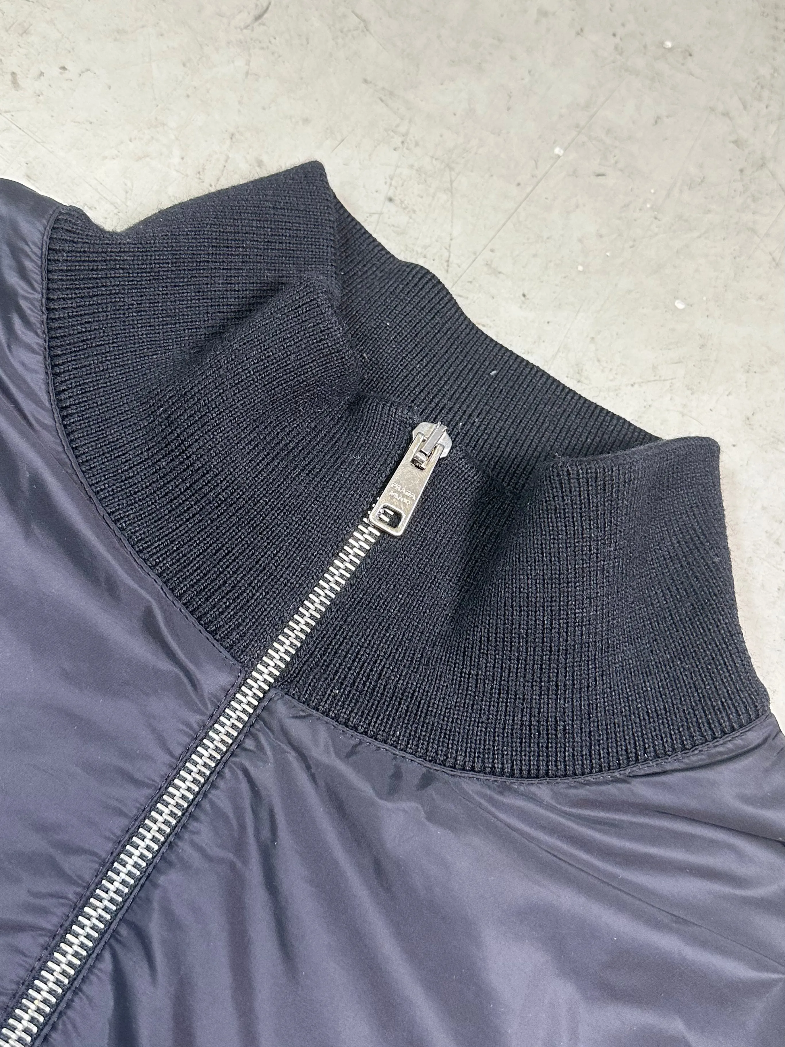 Wool Bomber Jacket
