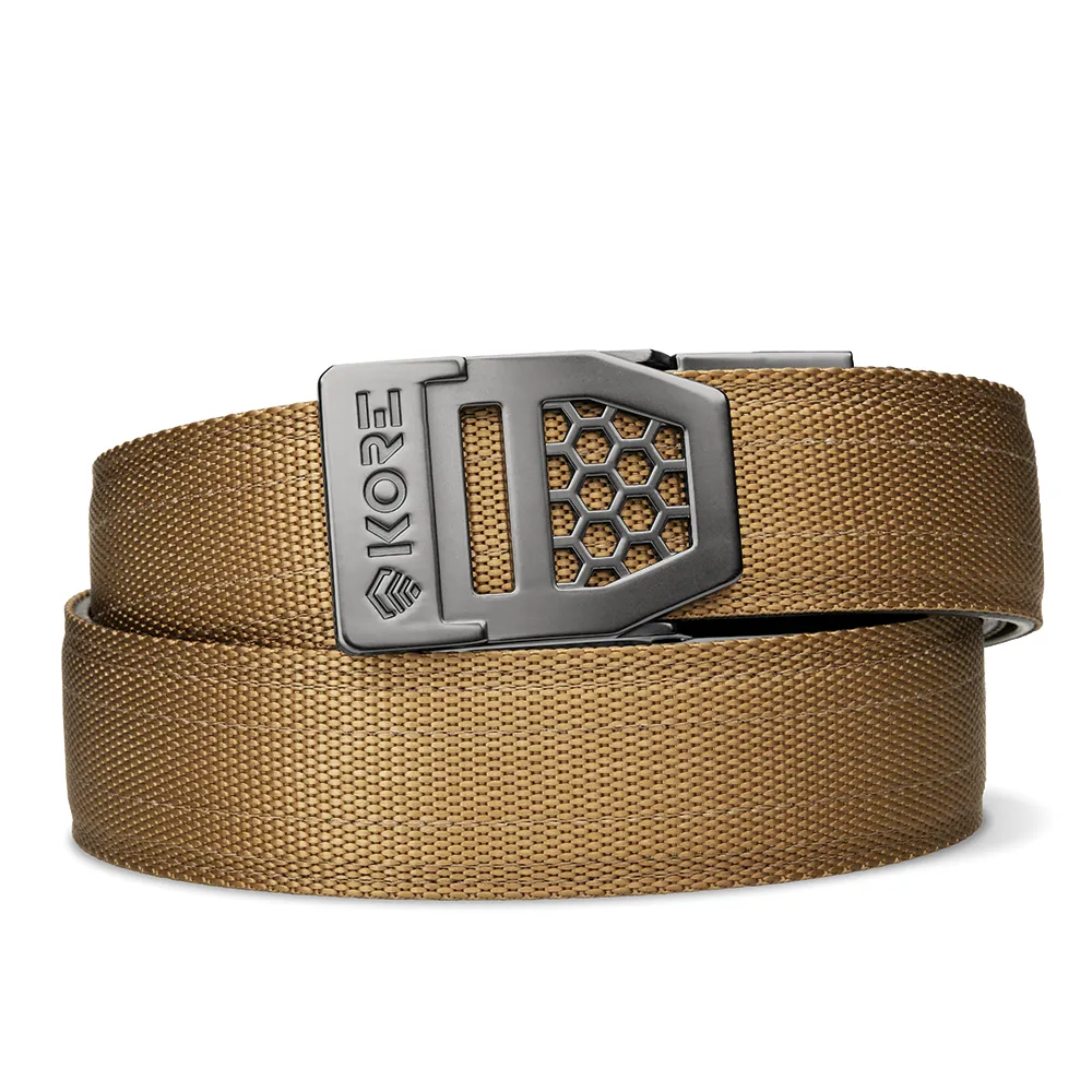 X SERIES BUCKLE  | COYOTE TACTICAL NYLON GUN BELT 1.5"