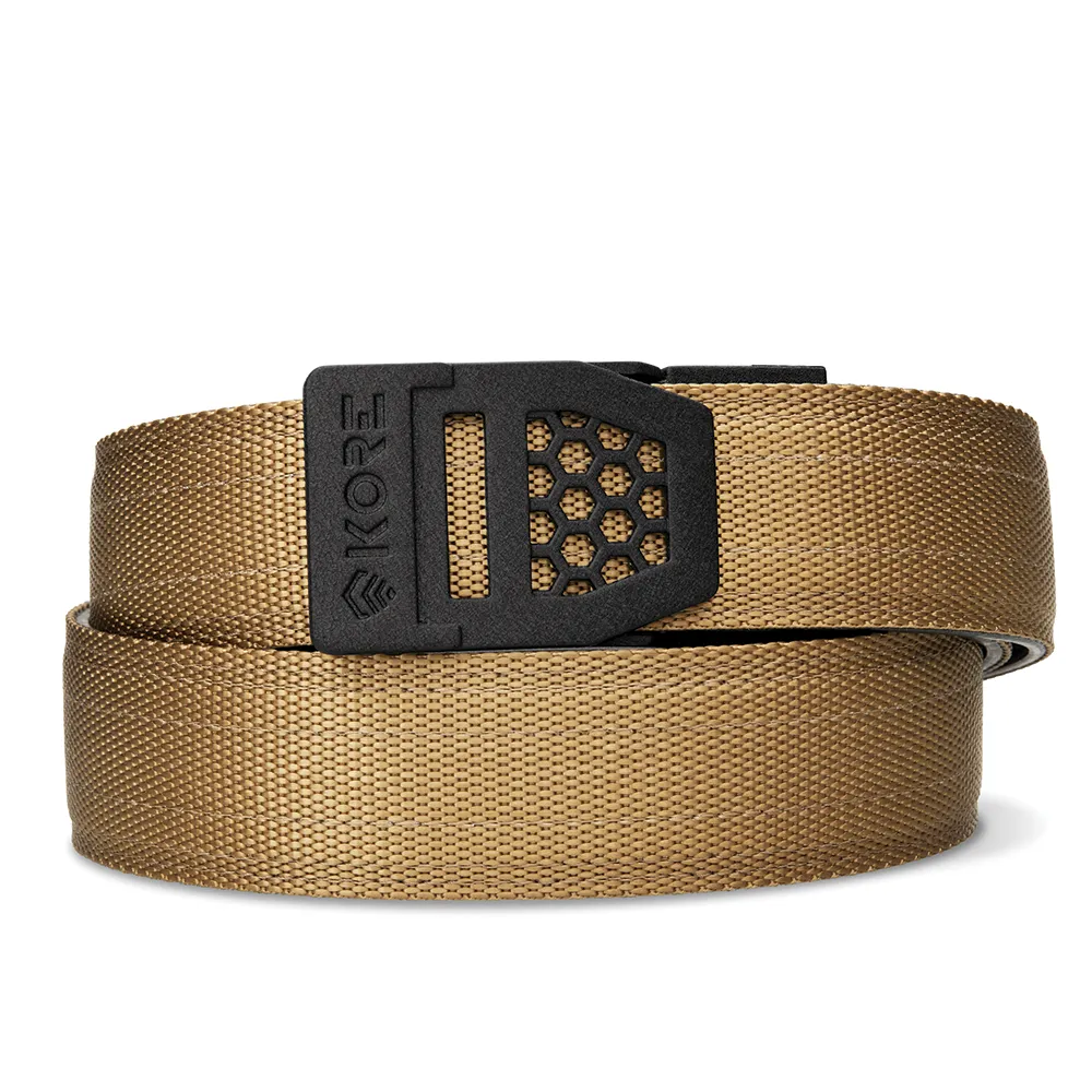 X SERIES BUCKLE  | COYOTE TACTICAL NYLON GUN BELT 1.5"